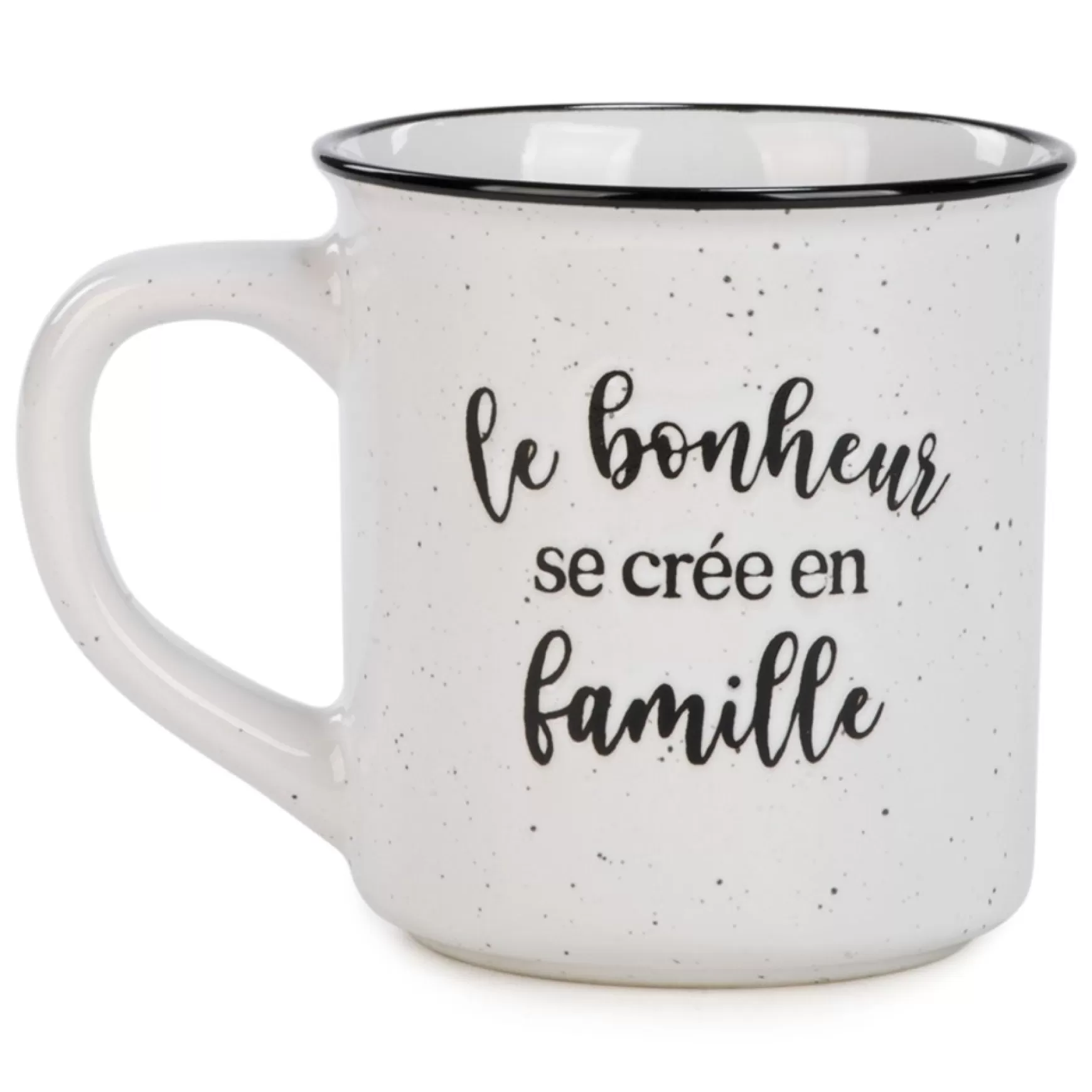 Mugs With Text*Attitudes Import 2 Vintage Mug - Le Bonheur