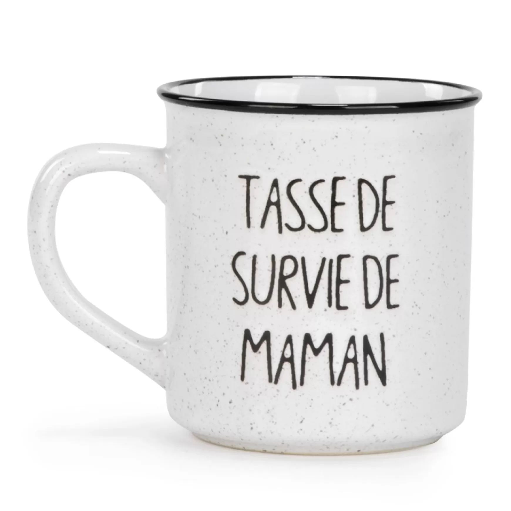 Mugs With Text*Attitudes Import 2 Vintage Mug - Survie De Maman